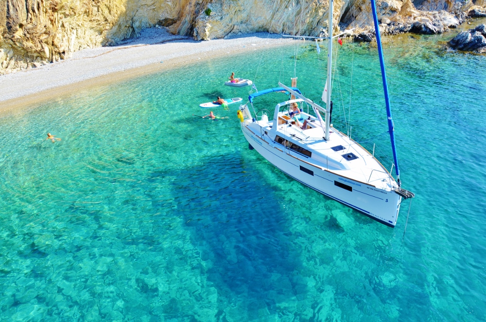 priceless yacht isolated holiday